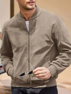 Stylish Men’s Casual Zip-Up Jacket